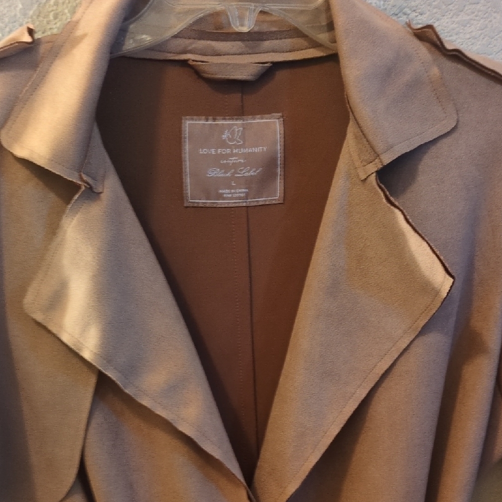 Women's Tan Trench Coat
